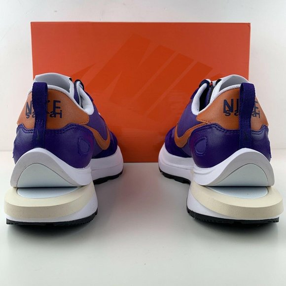 Nike Sacai Vaporwaffle Size 8.5 Mens Dark Iris Sue - Picture 9 of 12